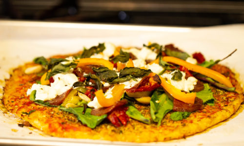 Cauliflower Crust Pizza Cauliflower Crust Pizza