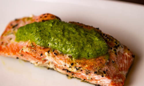 Pan Seared Salmon Pan Seared Salmon