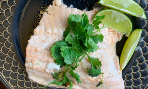 Thai Poached Salmon Watermelon Feta Salad Thai Poached Salmon Watermelon Feta Salad