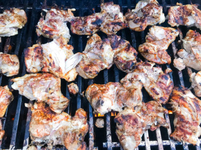 Grilled Chicken Thighs grilled chicken thighs