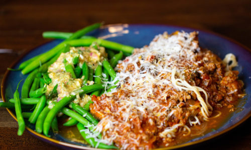spaghetti-with-green-beans-vinaigrette spaghetti-with-green-beans-vinaigrette